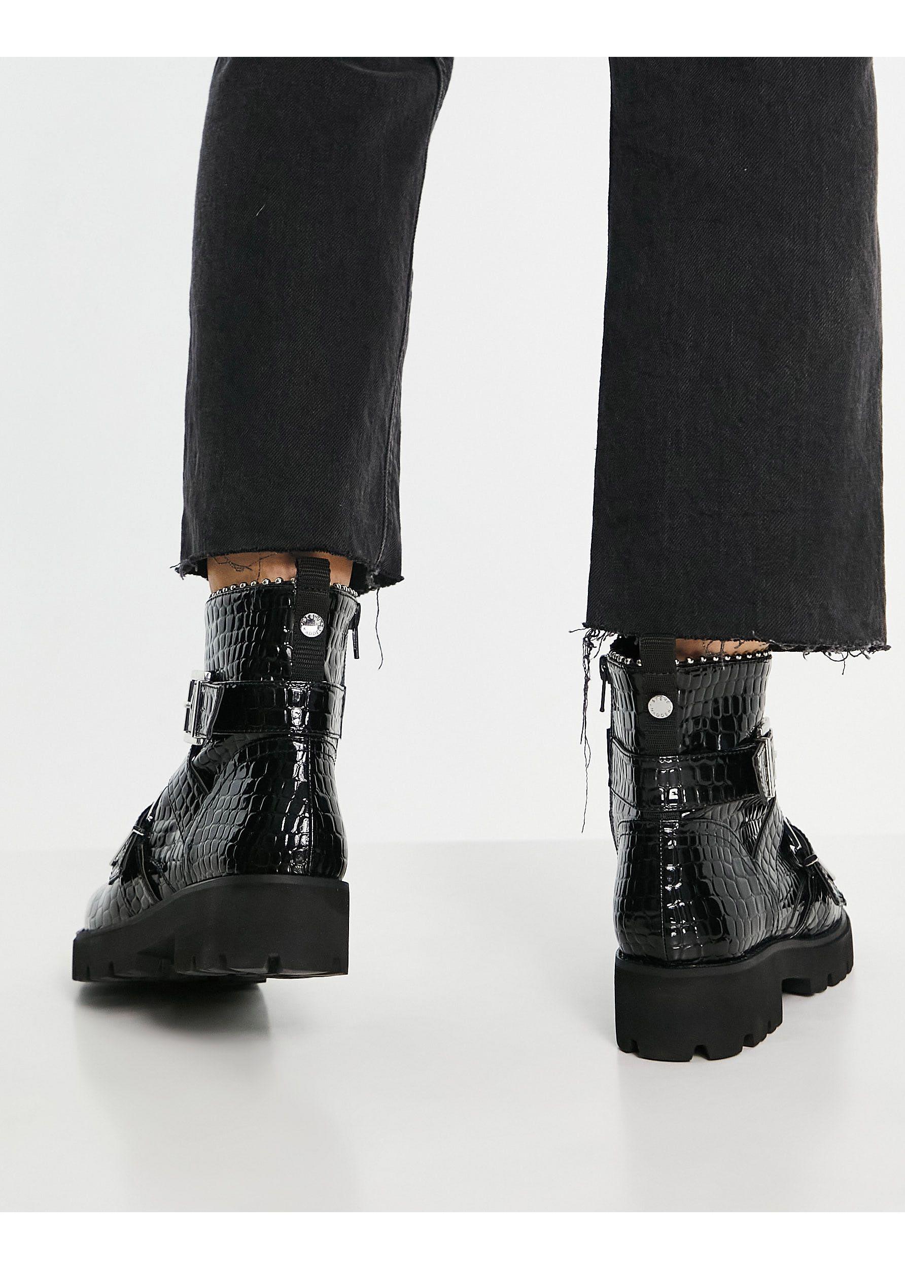 Steve madden hoofy best sale boots