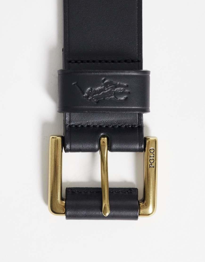 Polo Ralph Lauren Leather Dress Belt in Blue for Men | Lyst UK