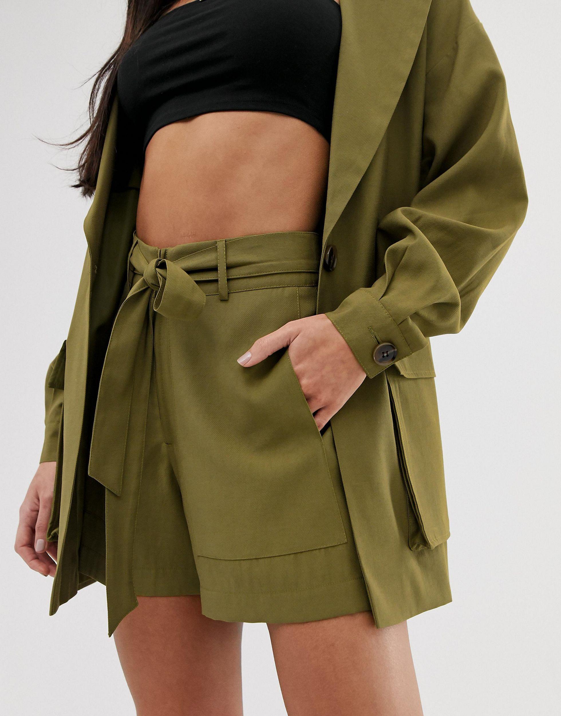 safari suit with shorts