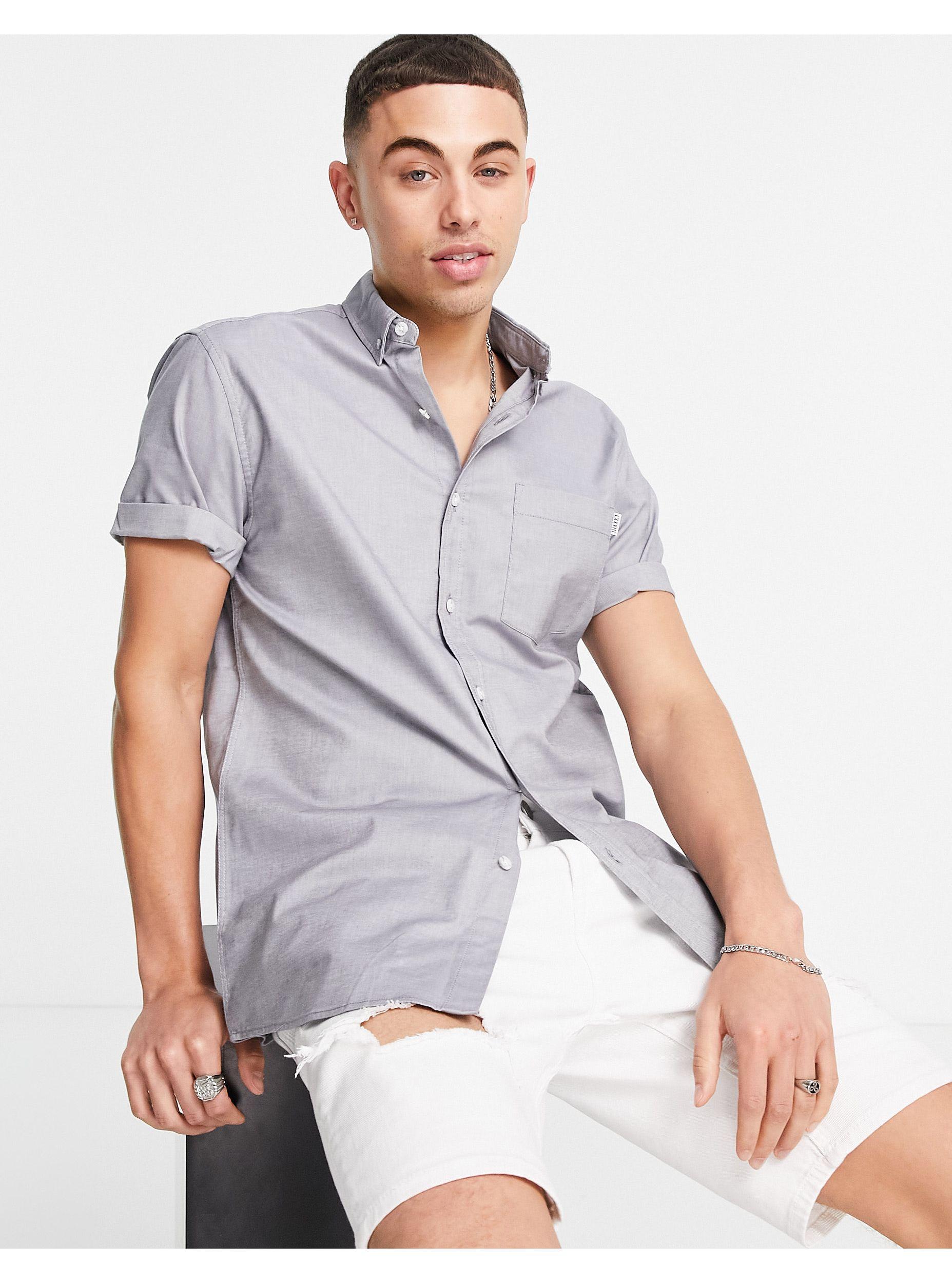 topman white short sleeve shirt