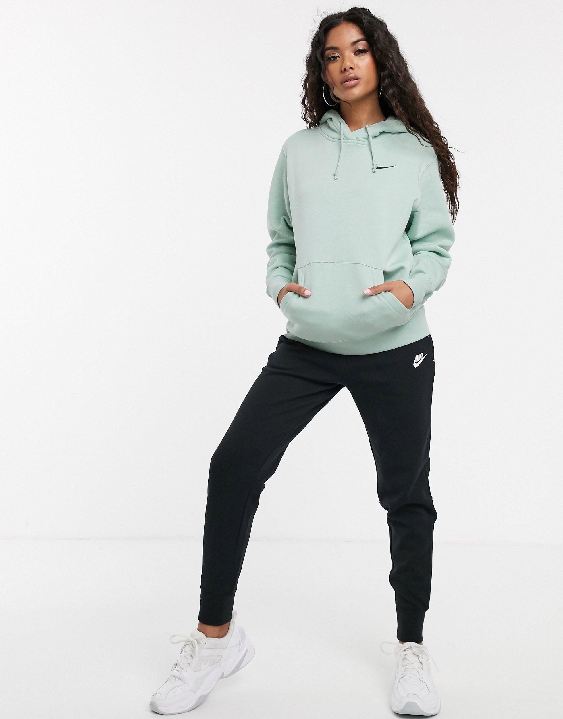 Hoodie oversize à mini logo virgule - Vert pastel Nike en coloris Bleu |  Lyst