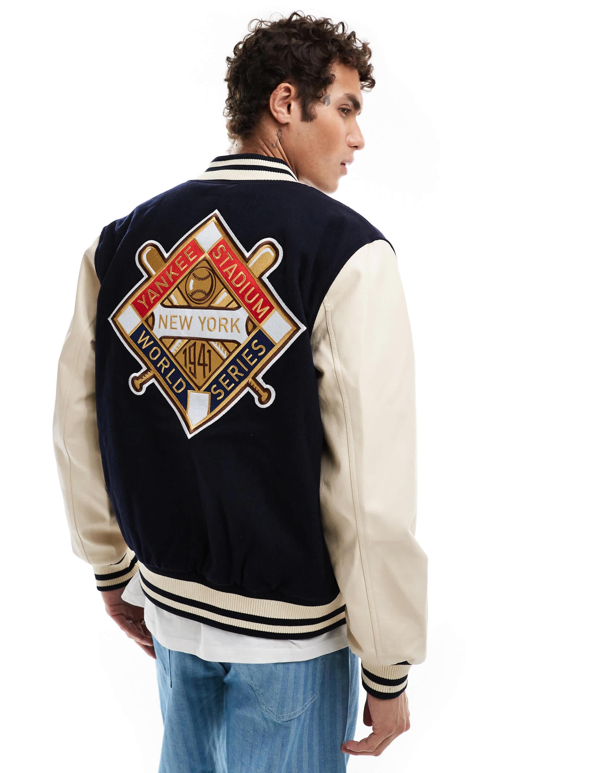 New york yankees veste teddy KTZ pour homme en coloris Bleu Lyst