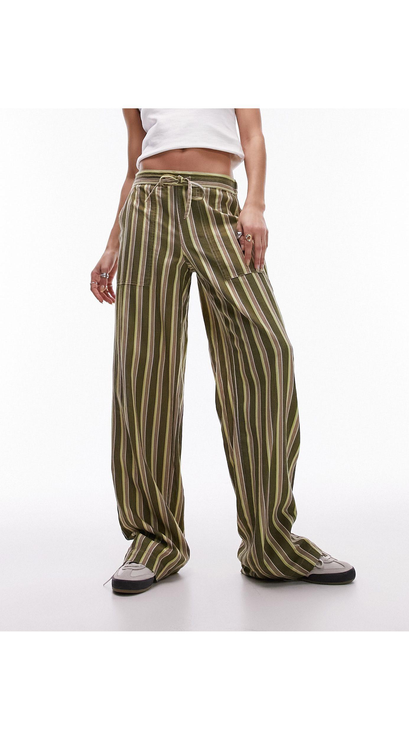 Topshop - Ankle Crop Straight Leg Pants