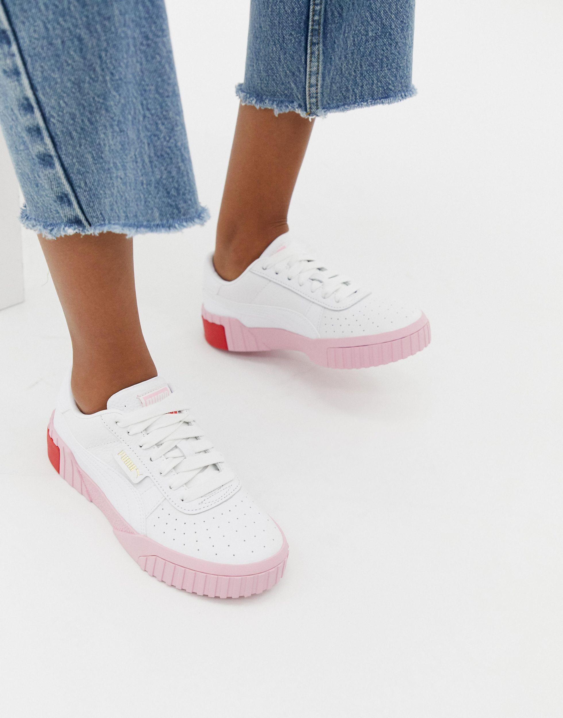 Puma Cali Trainers Pink Greece, SAVE 44% - bookalittlesunshine.com