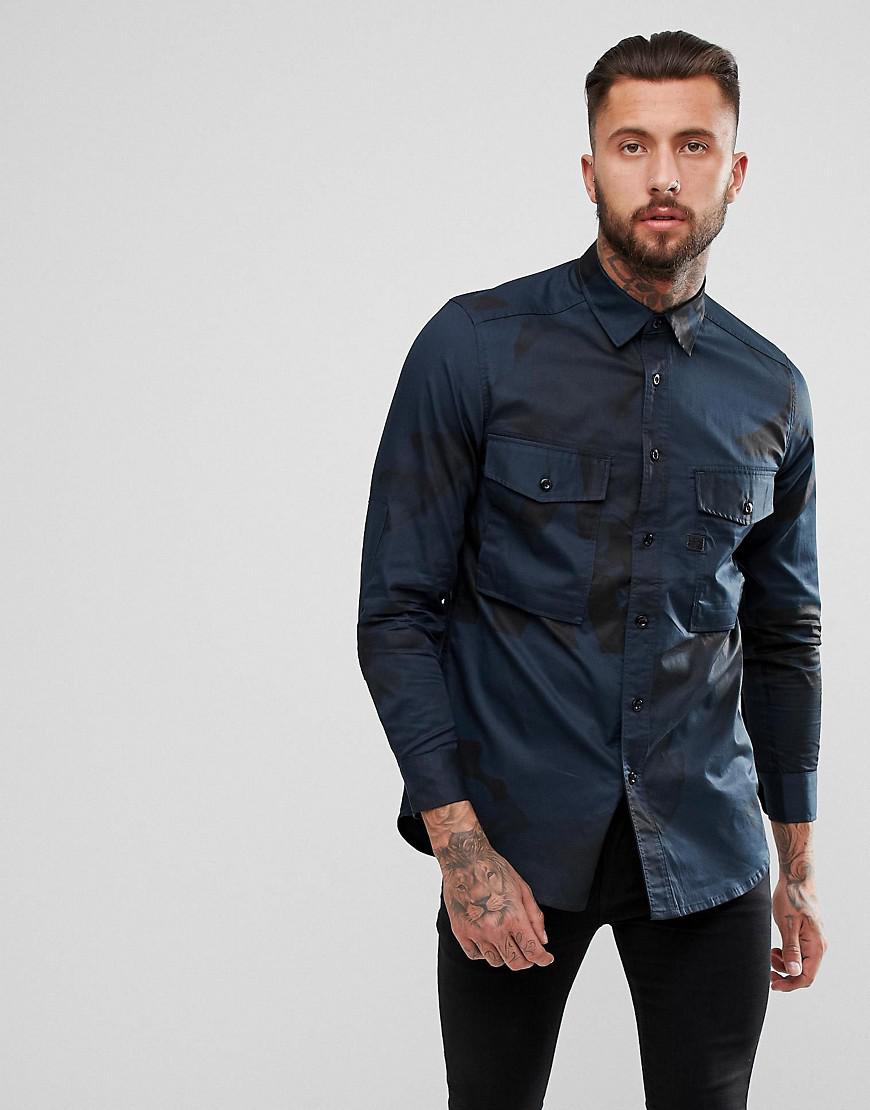 g star collar shirt