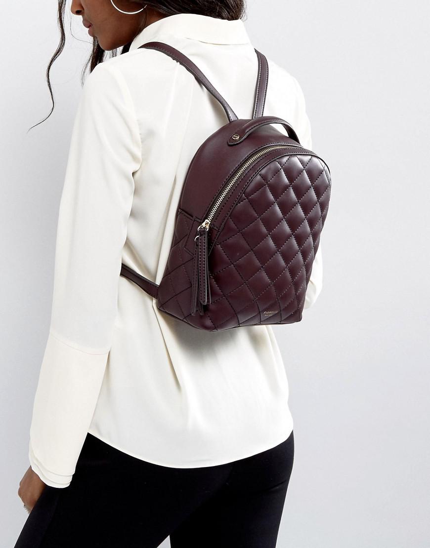 fiorelli quilted backpack