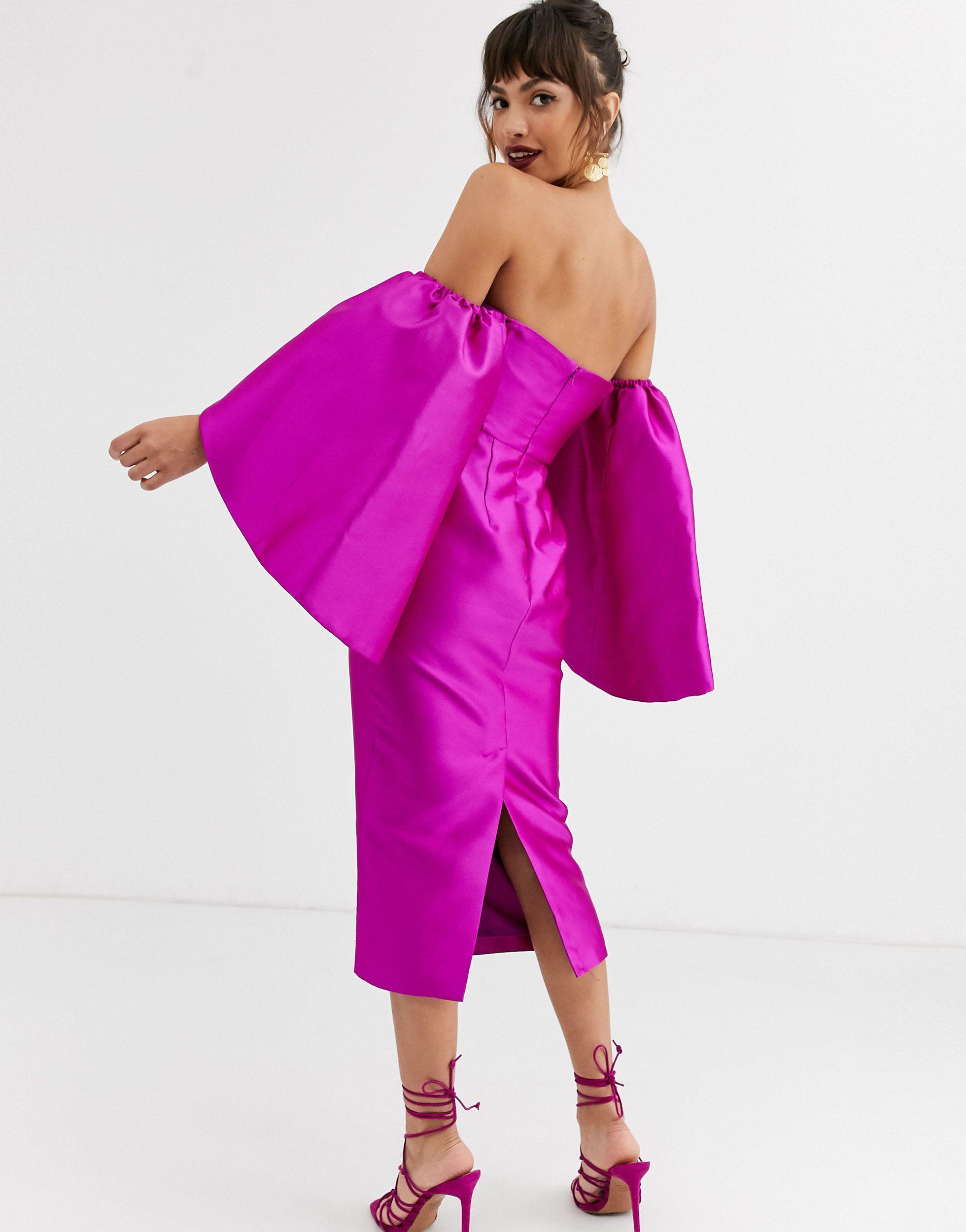 asos structured dress