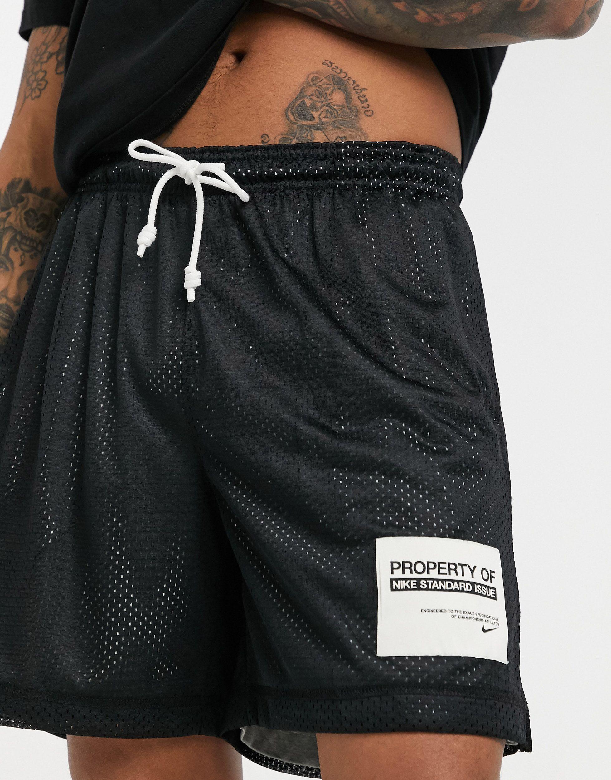 Nike Basketball Standard Issue Reversible Shorts in Black for Men - Lyst