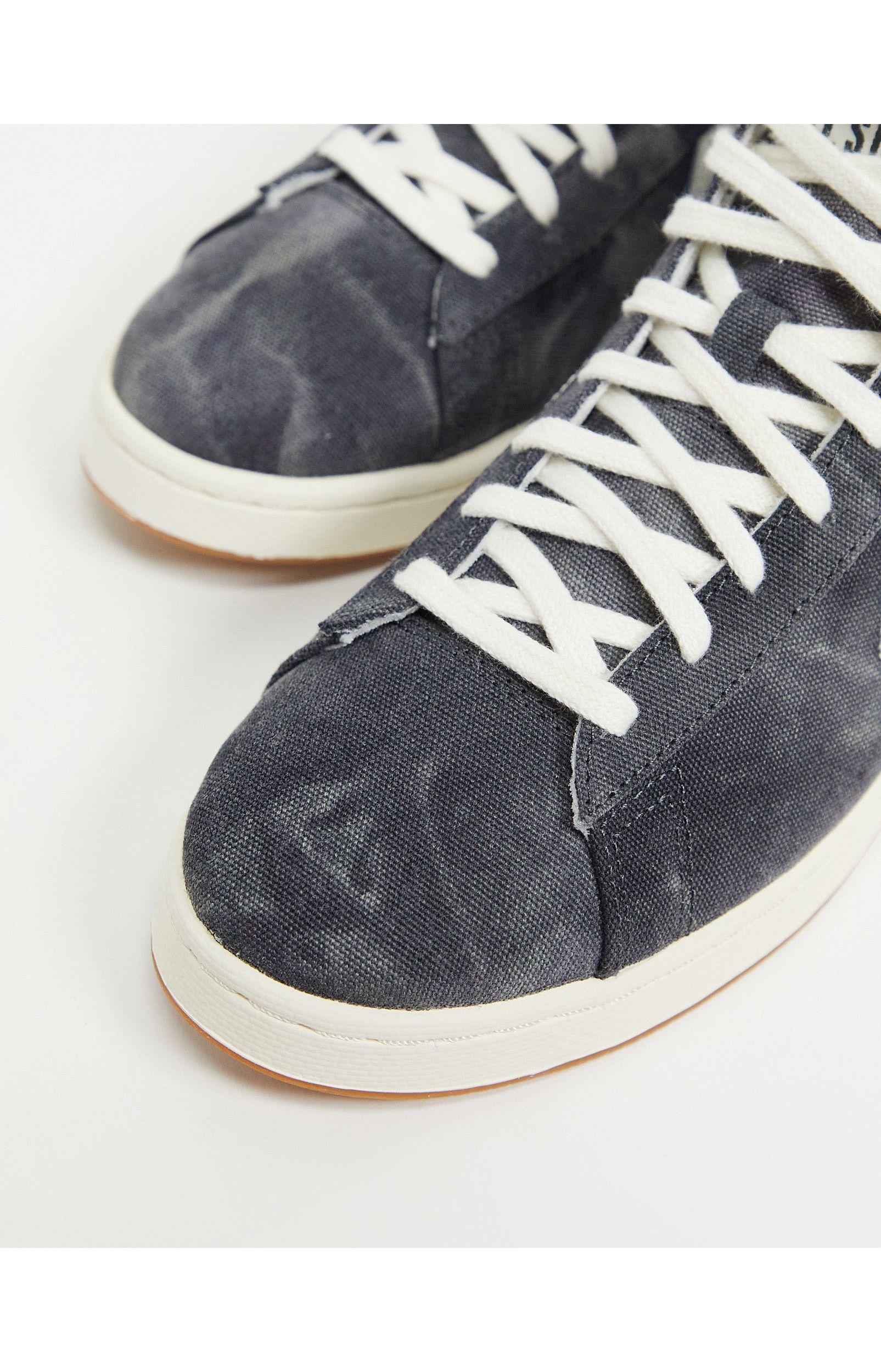 Converse Pro Leather Hi Court Daze - Sneakers Van Leer En Canvas Met  Wassing in het Zwart voor heren | Lyst NL
