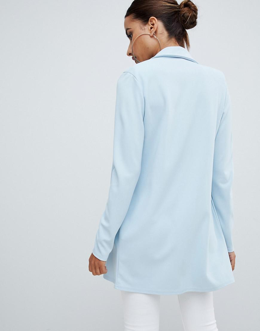 longline boyfriend blazer