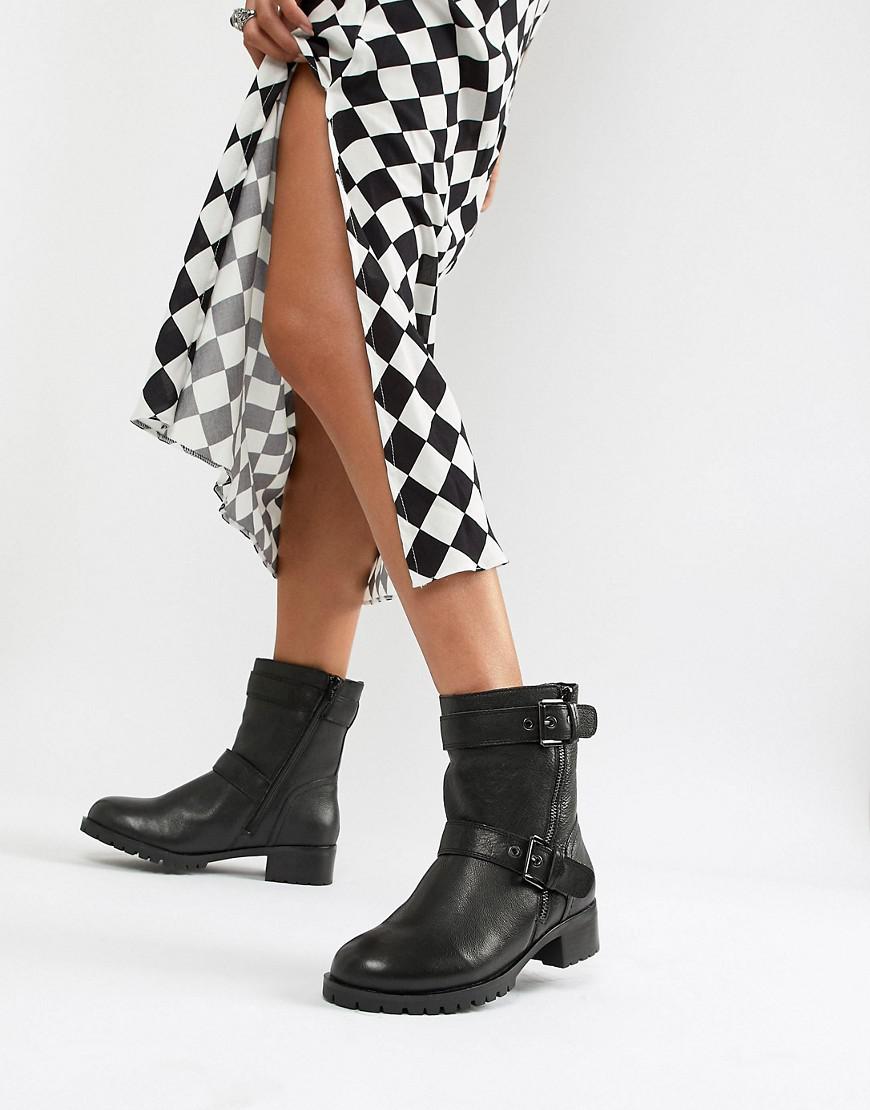 aldo flat ankle boots