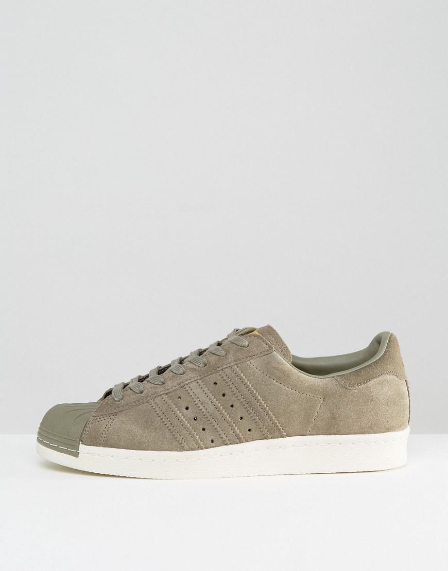 adidas Suede Superstar 80s Sneakers In Green Bb2226 for - Lyst