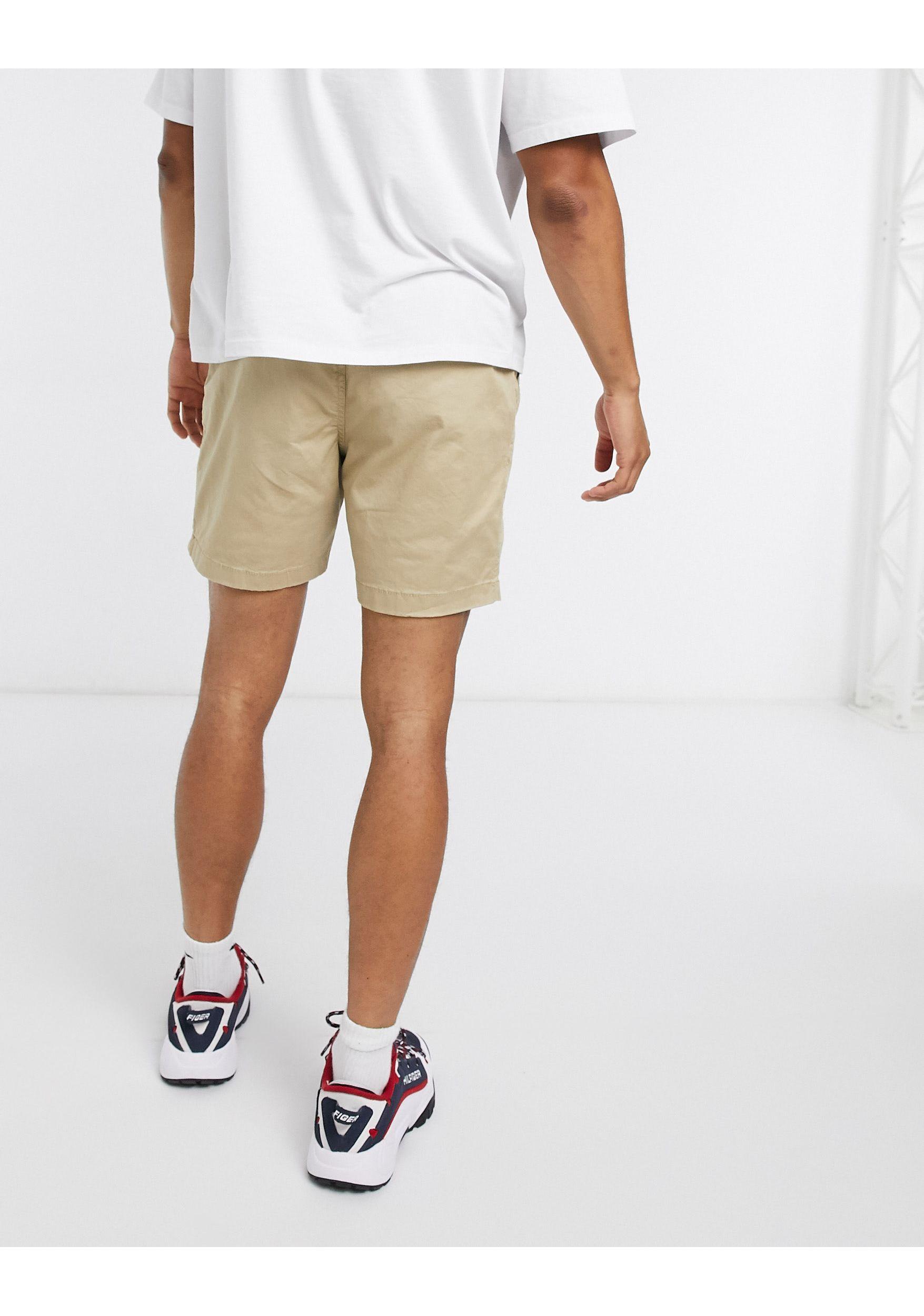 Tommy Hilfiger Theo 7 Shorts in Natural for Lyst