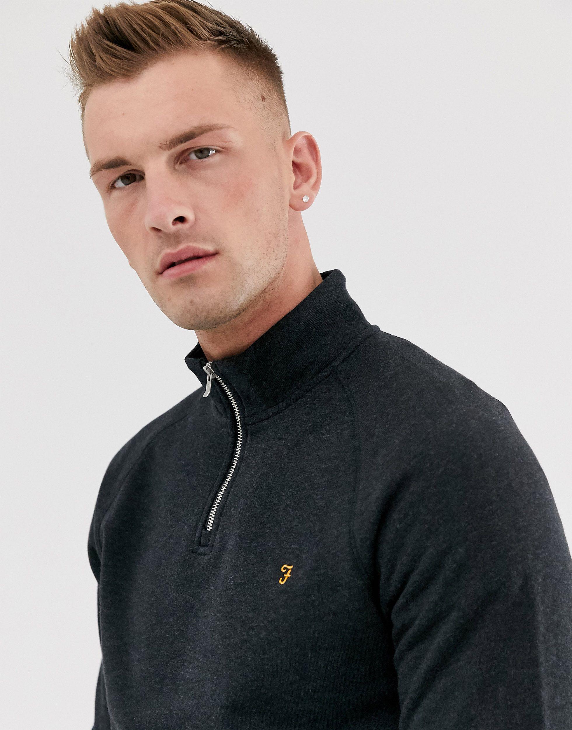 farah black jumper