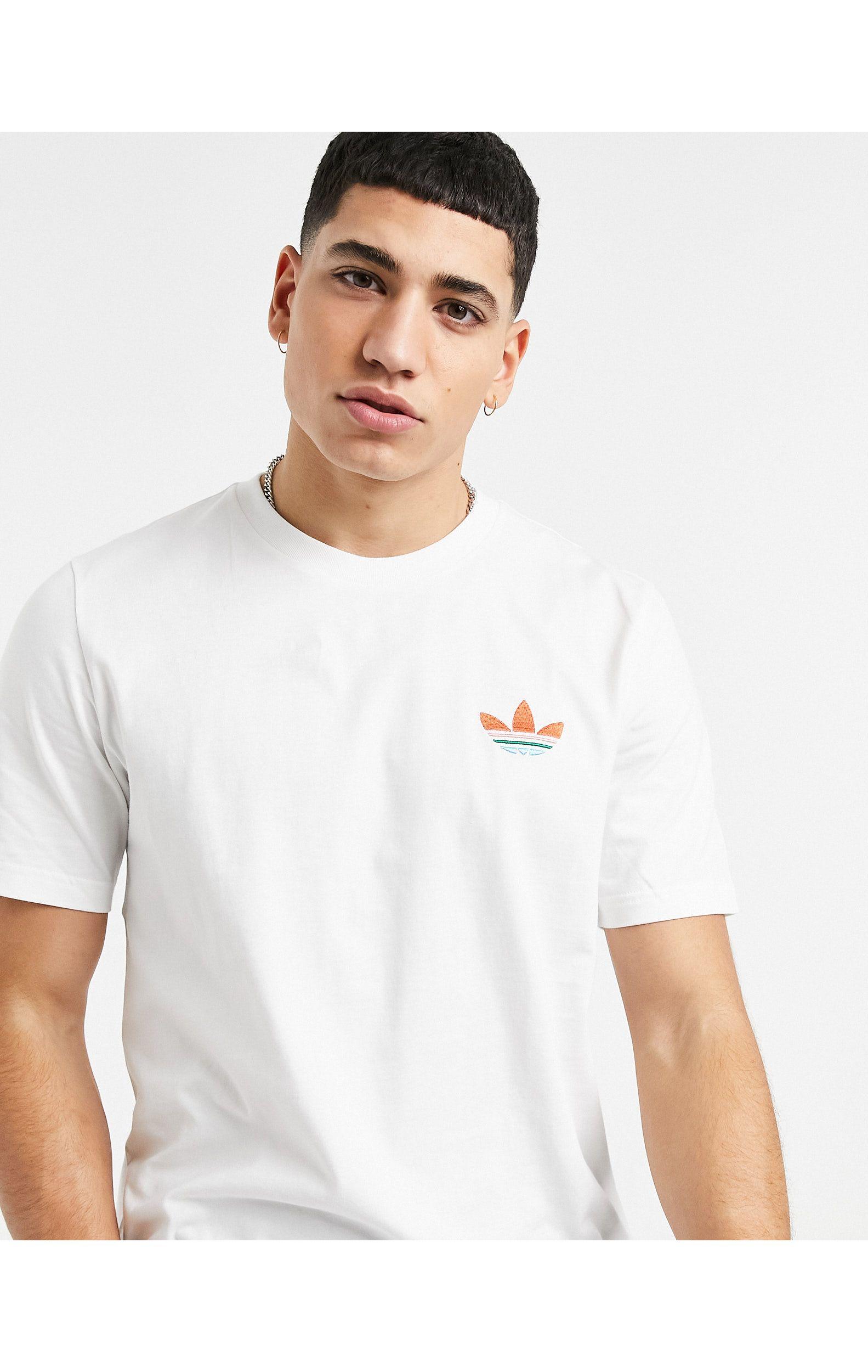adidas Originals Superstar Change Is A Team Sport T-shirt With Back Print  in White (Green) for Men | Lyst