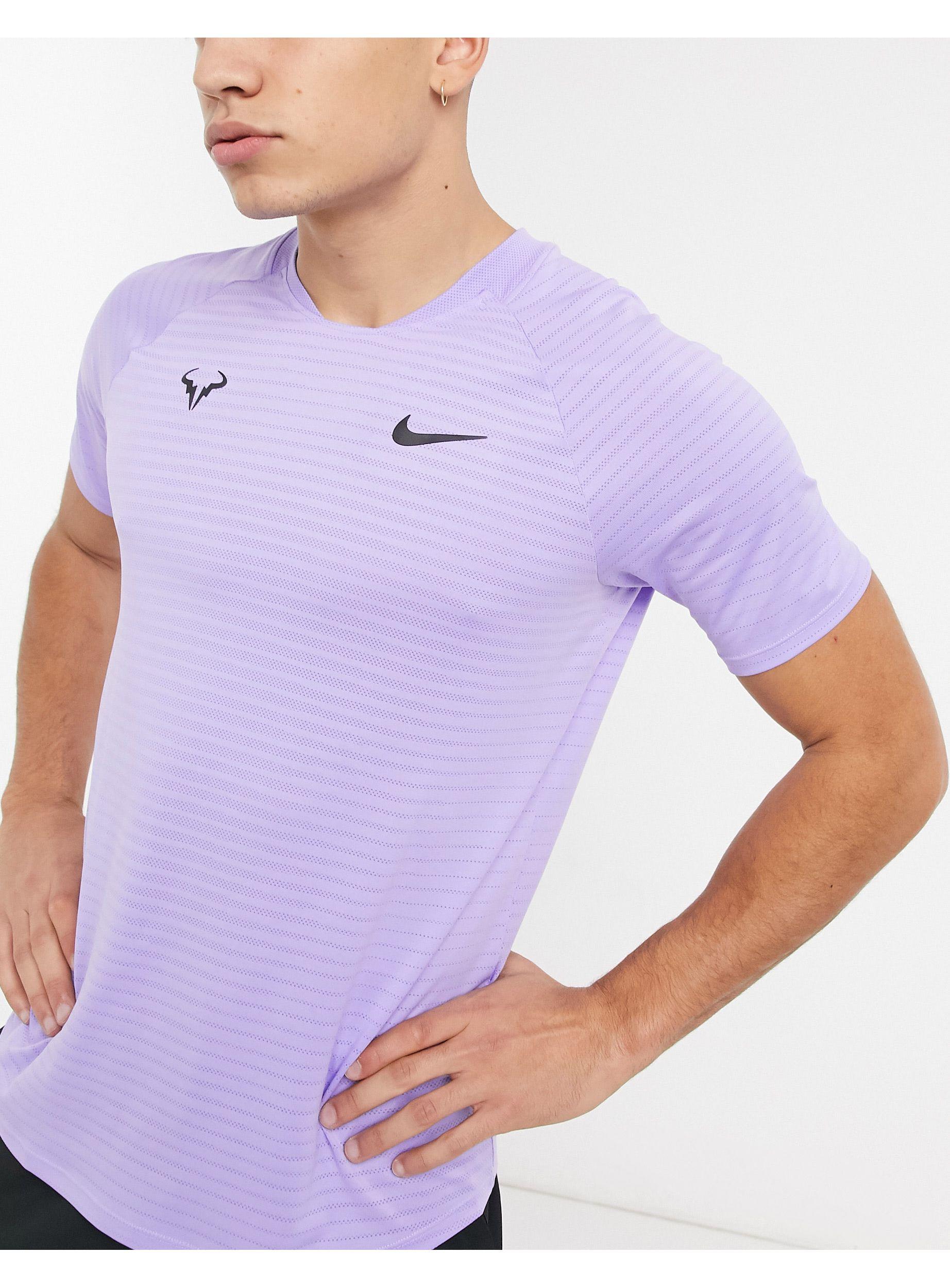Nike – rafael nadal court aeroreact slam – t-shirt in Lila für Herren |  Lyst AT