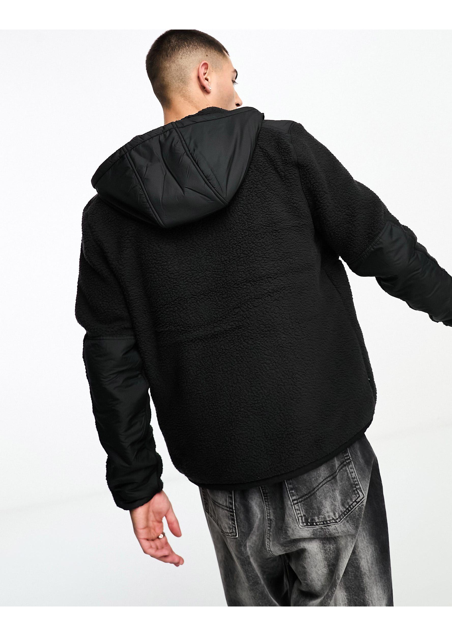 Timberland sherpa hoodie deals