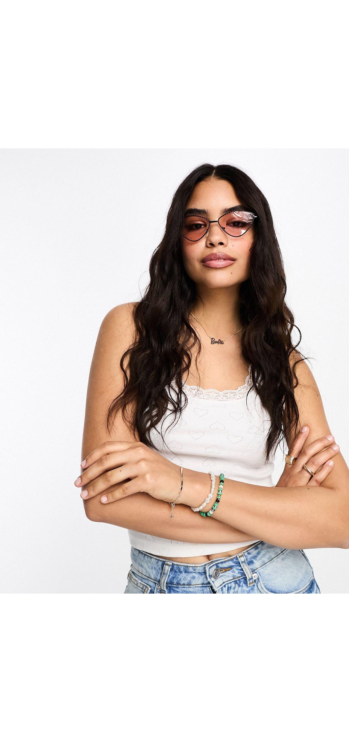 Angular aviator cheap sunglasses