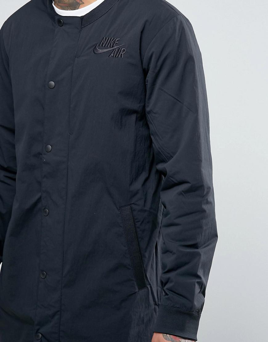 nike longline bomber jacket