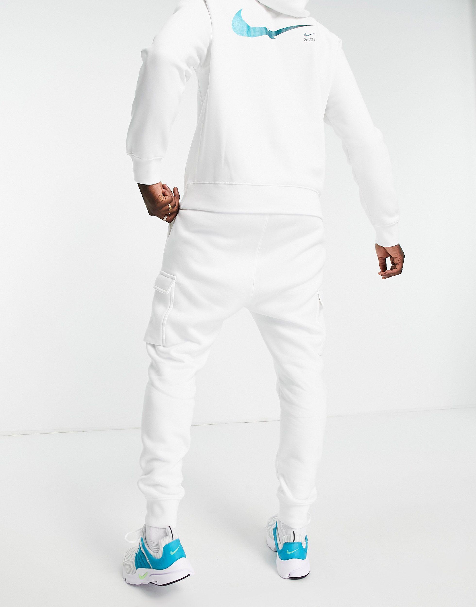Nike Zig Zag Logo Fleece Cargo joggers 