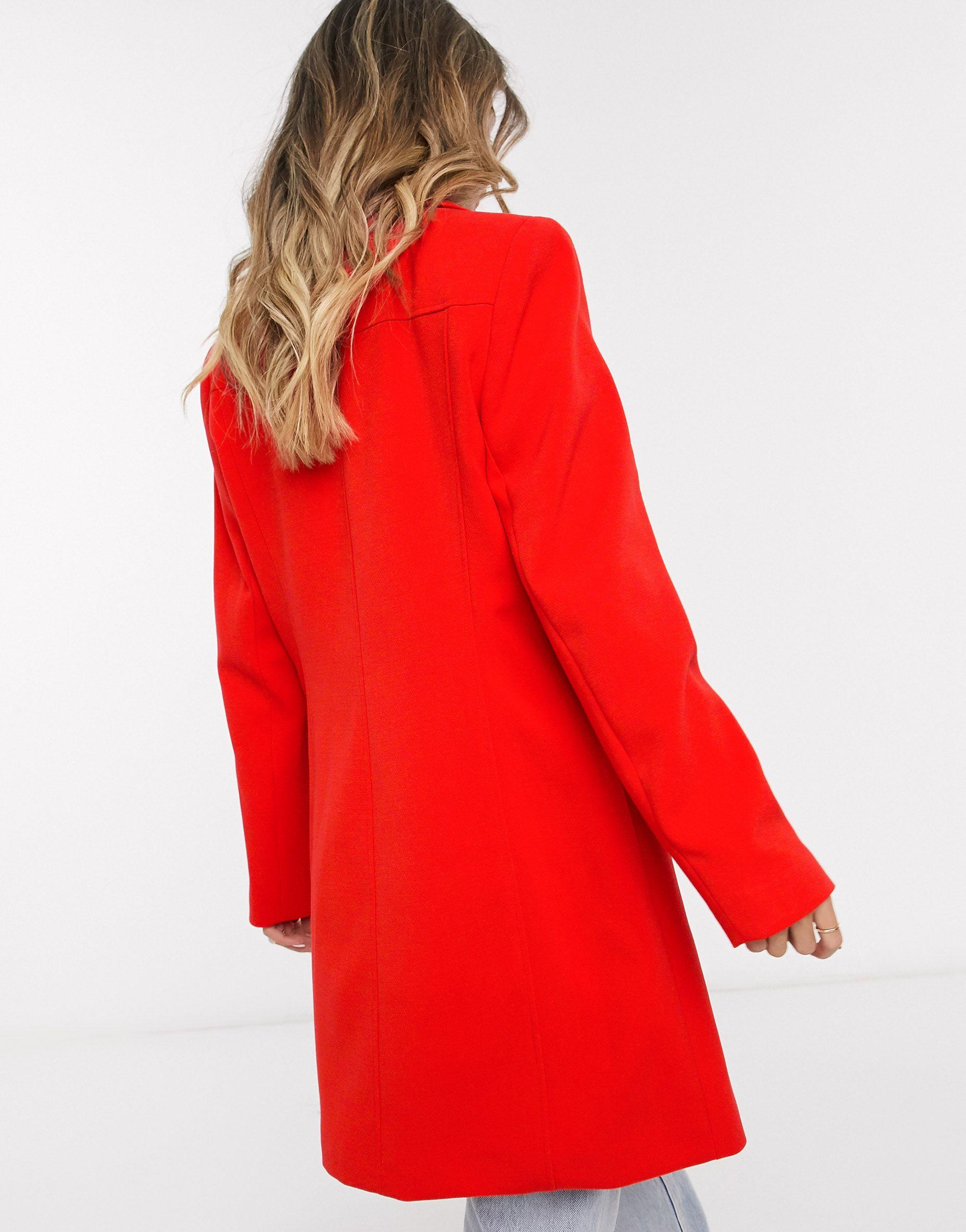oasis red coat