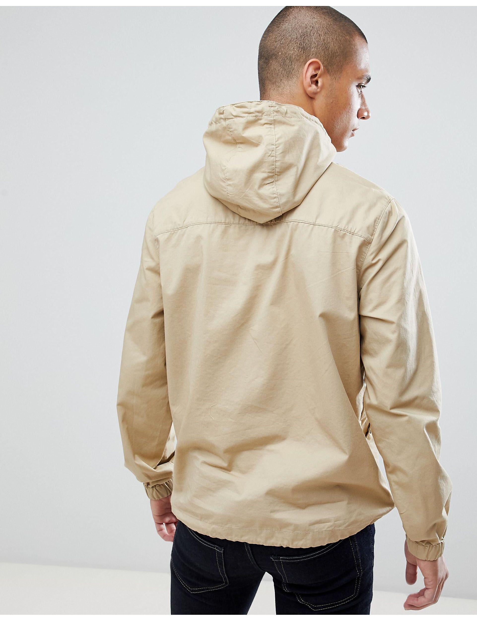 overhead hooded jacket