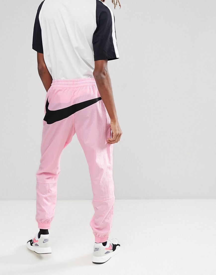 Nike Vaporwave Joggers With Large Swoosh In Pink Aj2300-686 for | Lyst Australia