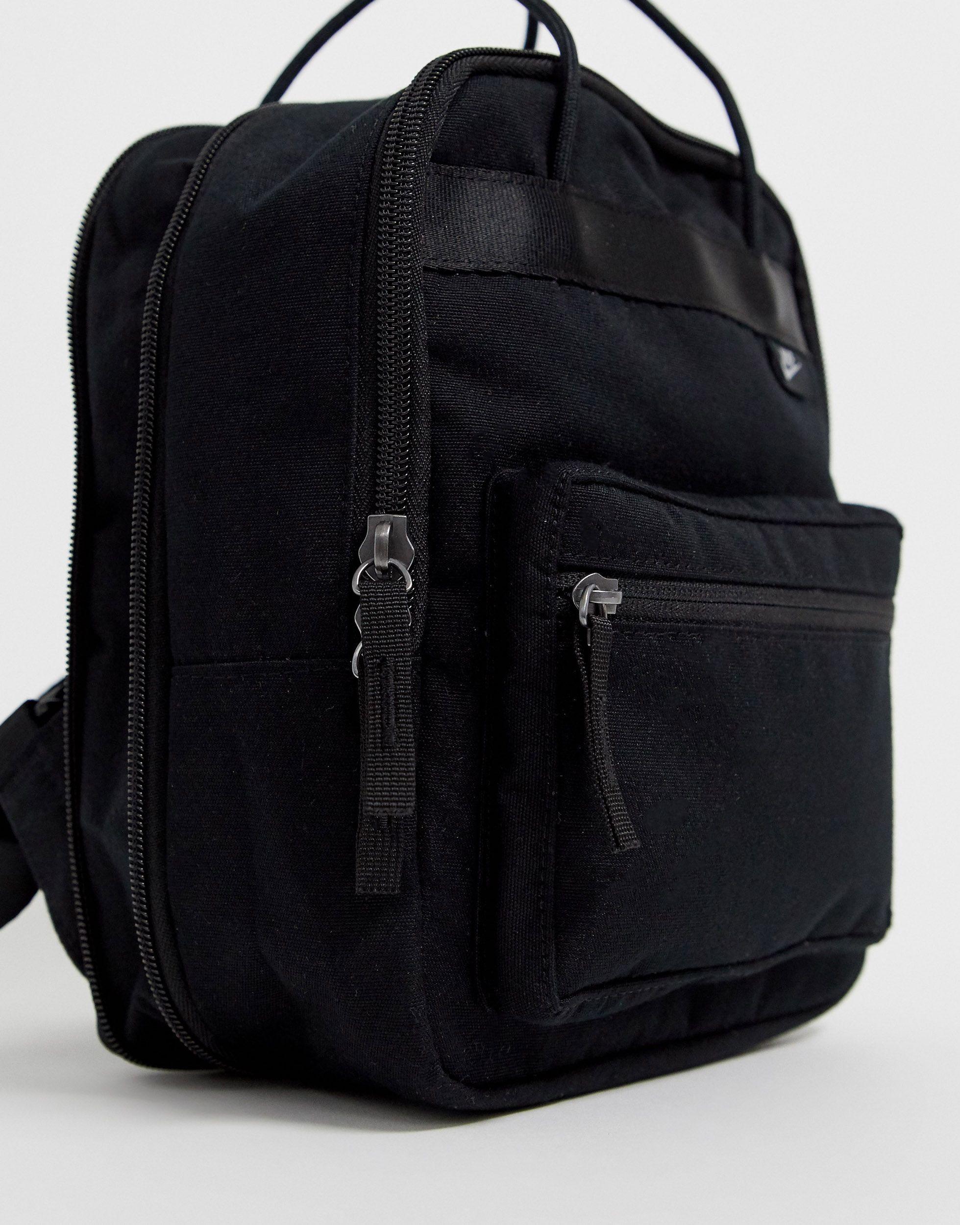 Nike Canvas Tanjun Backpack in Black /Black (Black) | Lyst Australia