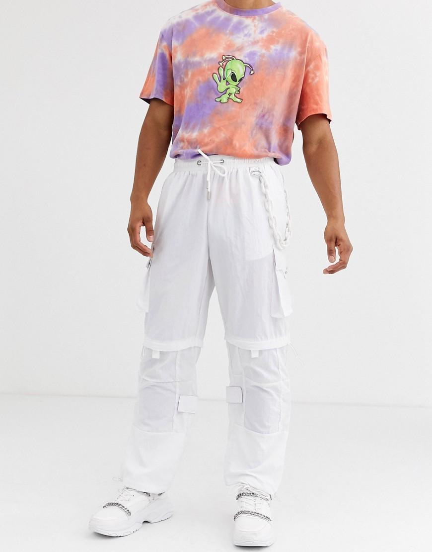 Jaded London Cargo Trousers in White for Men | Lyst Canada