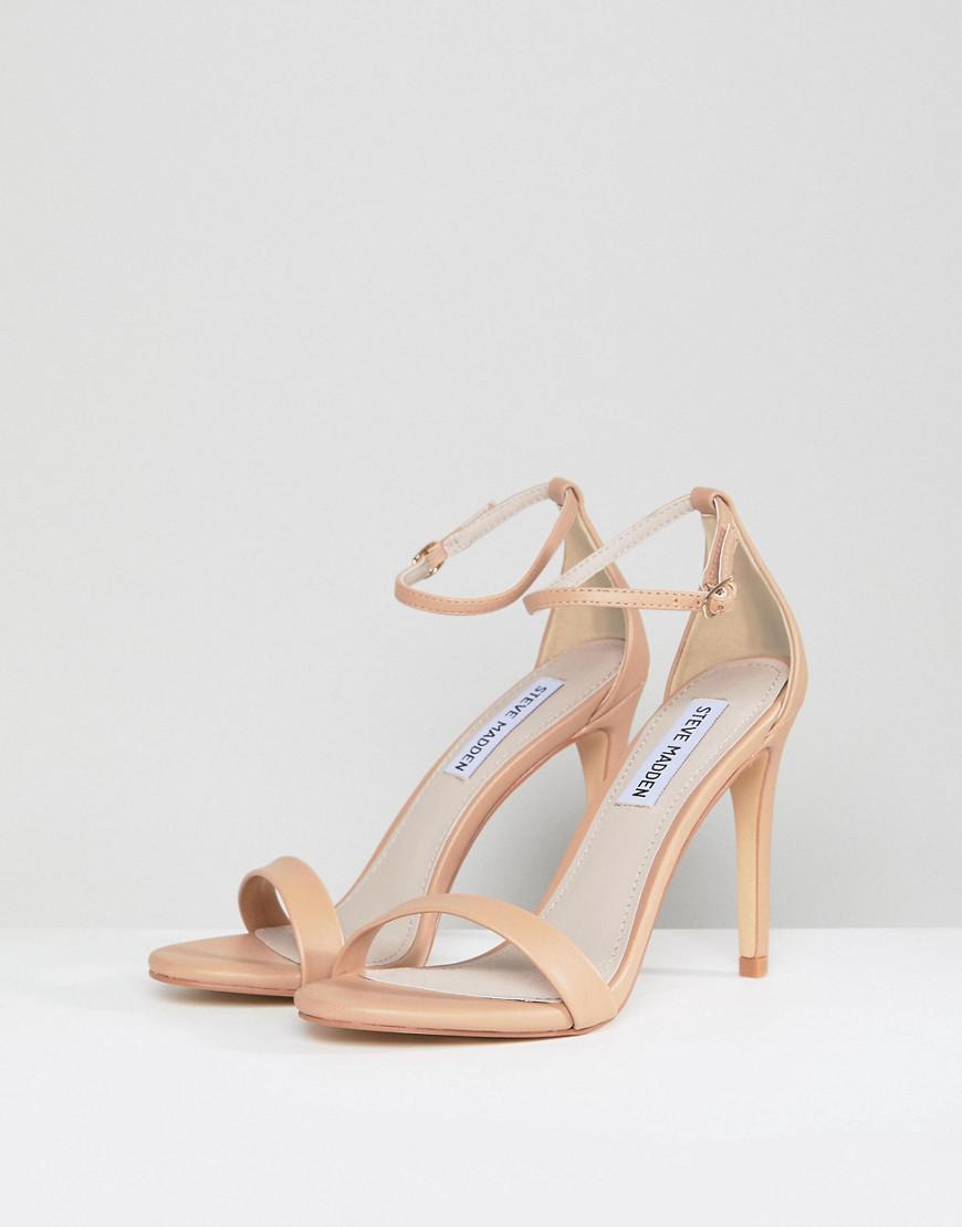 beige barely there heels
