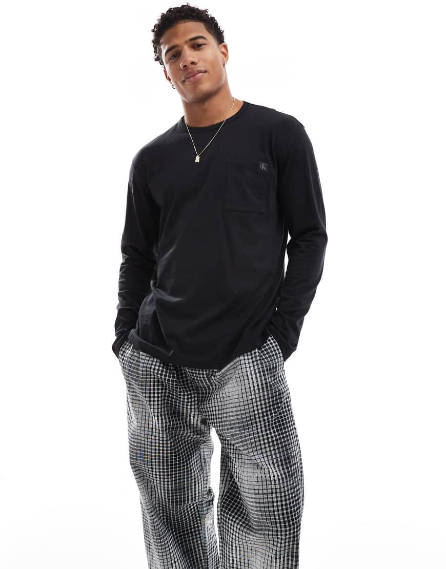 Calvin klein pjs mens sale sale