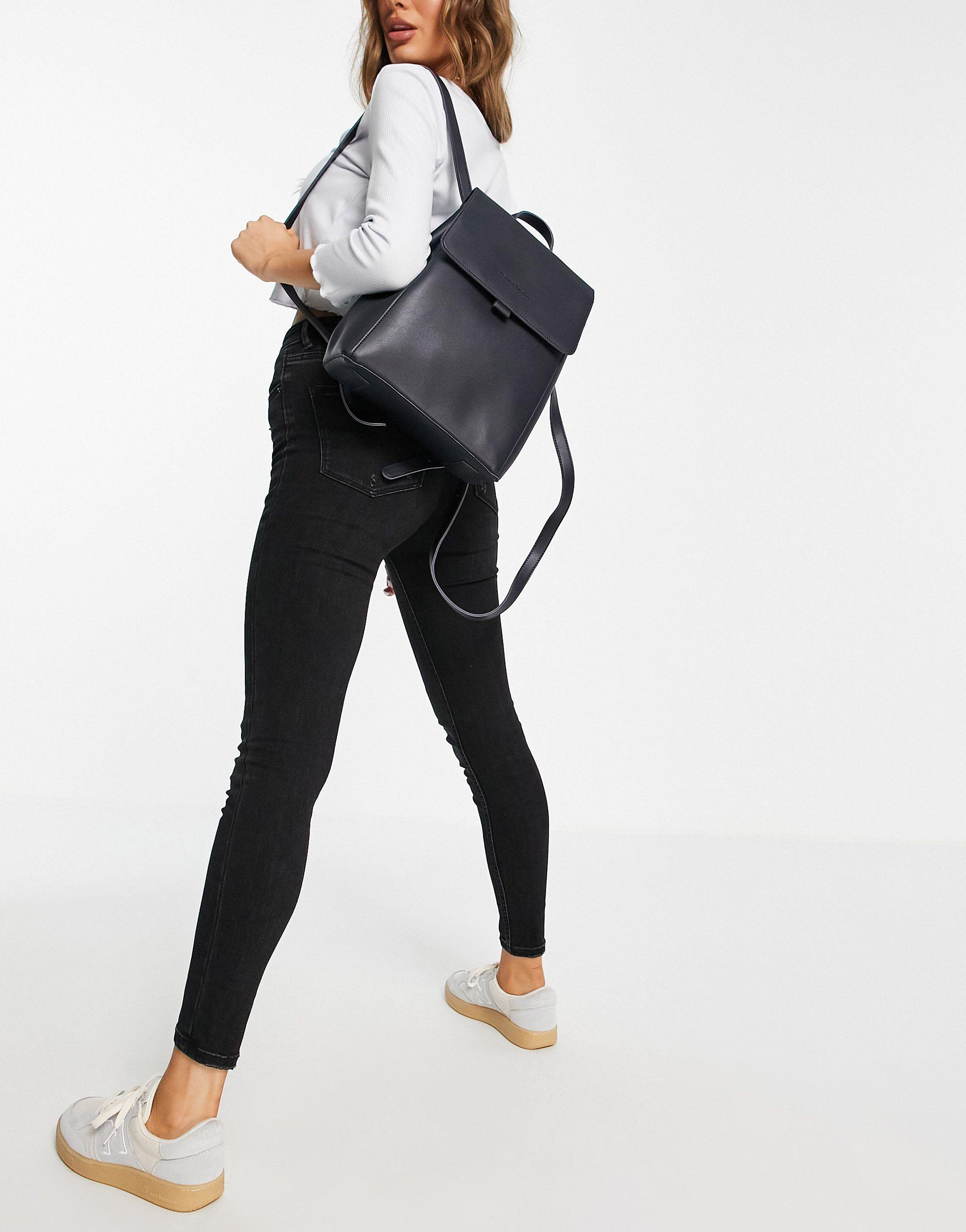 Unlined Flapover Backpack