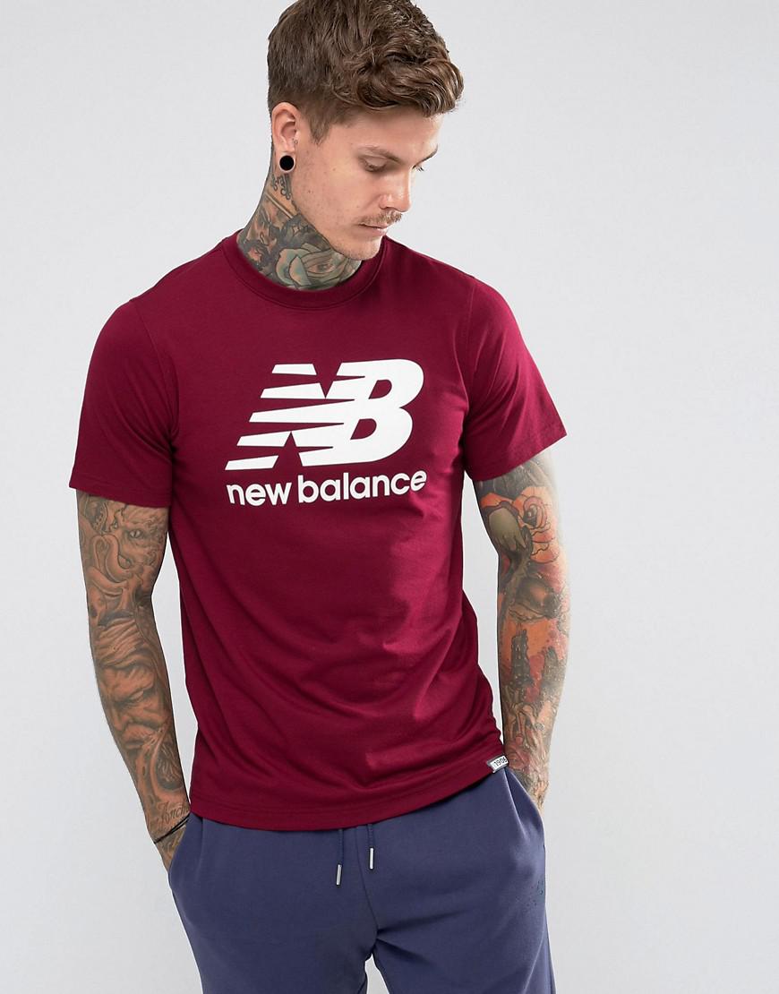 Burgundy new balance shirt Clearance