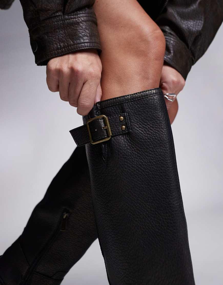 River island over the knee boots asos best sale