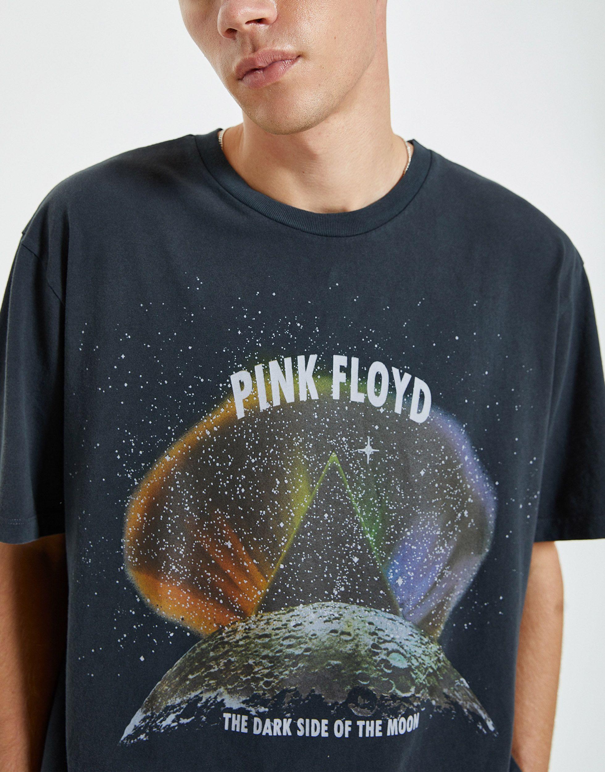 Pull&Bear Pink Floyd T-shirt in Black for Men | Lyst