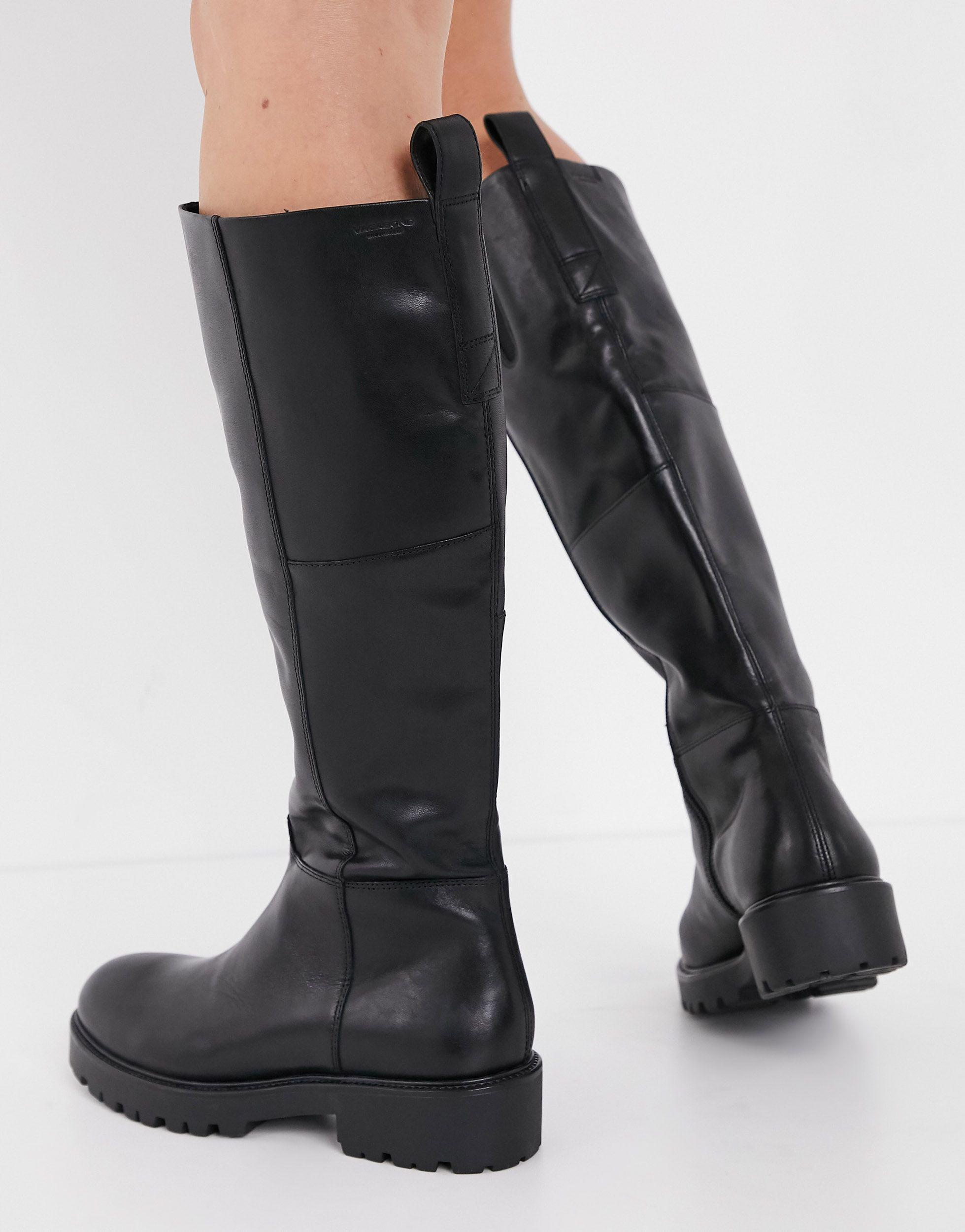 The knee boots dames Vagabond hoge laarzen | FASHIOLA.be