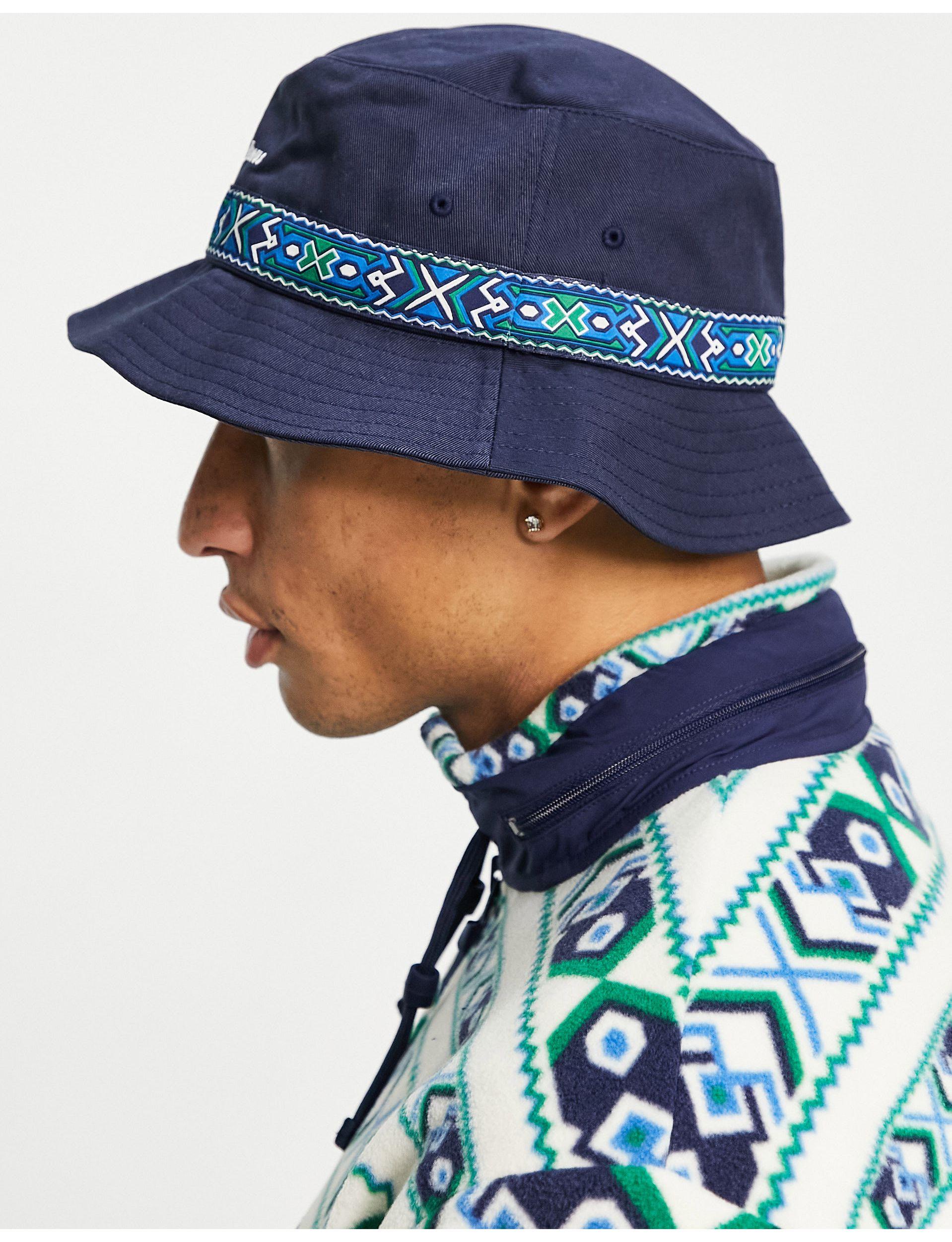 Berghaus Aztec Bucket Hat in Navy (Blue 