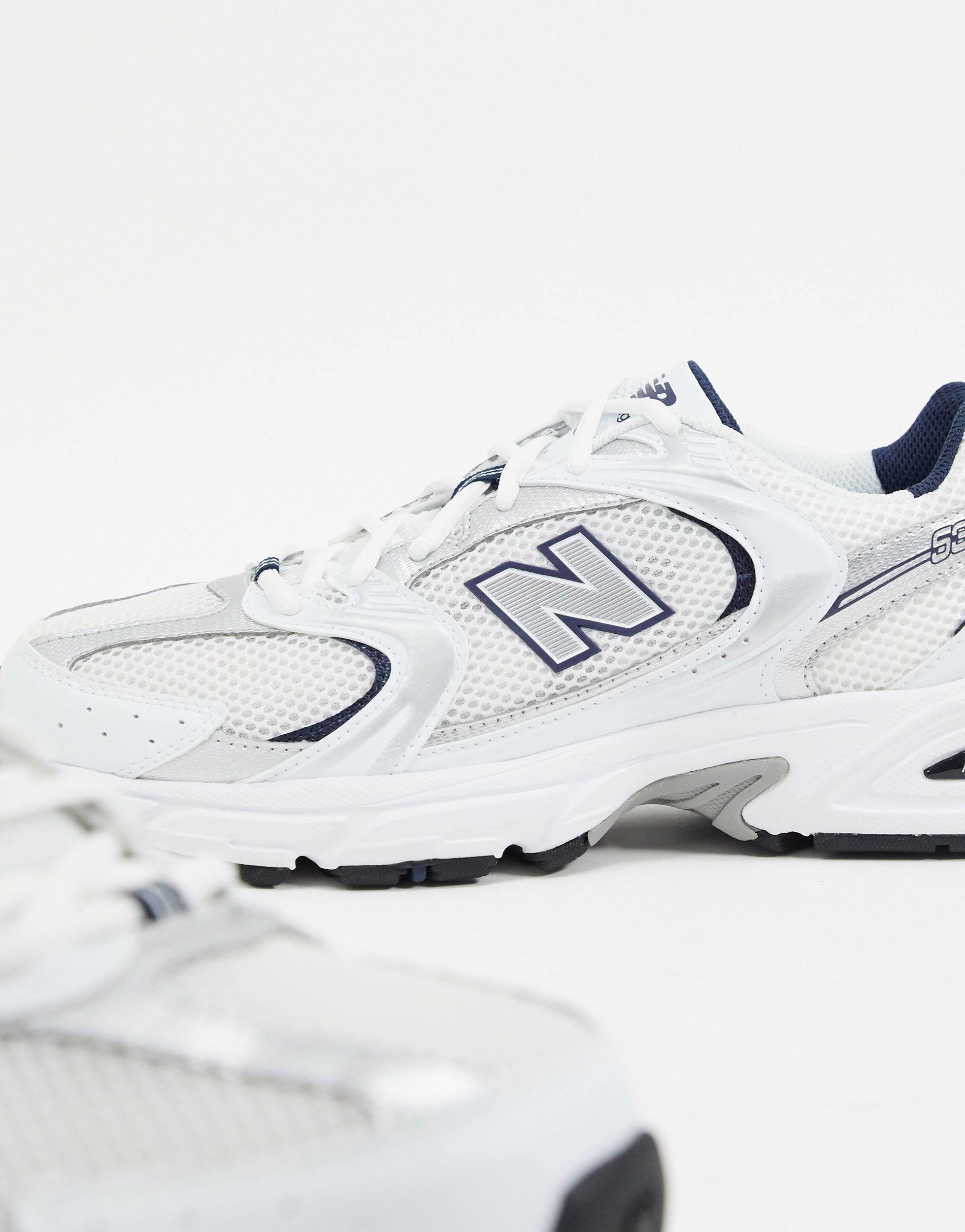 New Balance 530 Trainers in White | Lyst