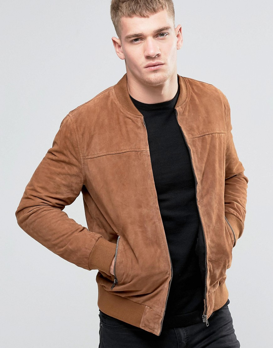 jack jones suede jacket