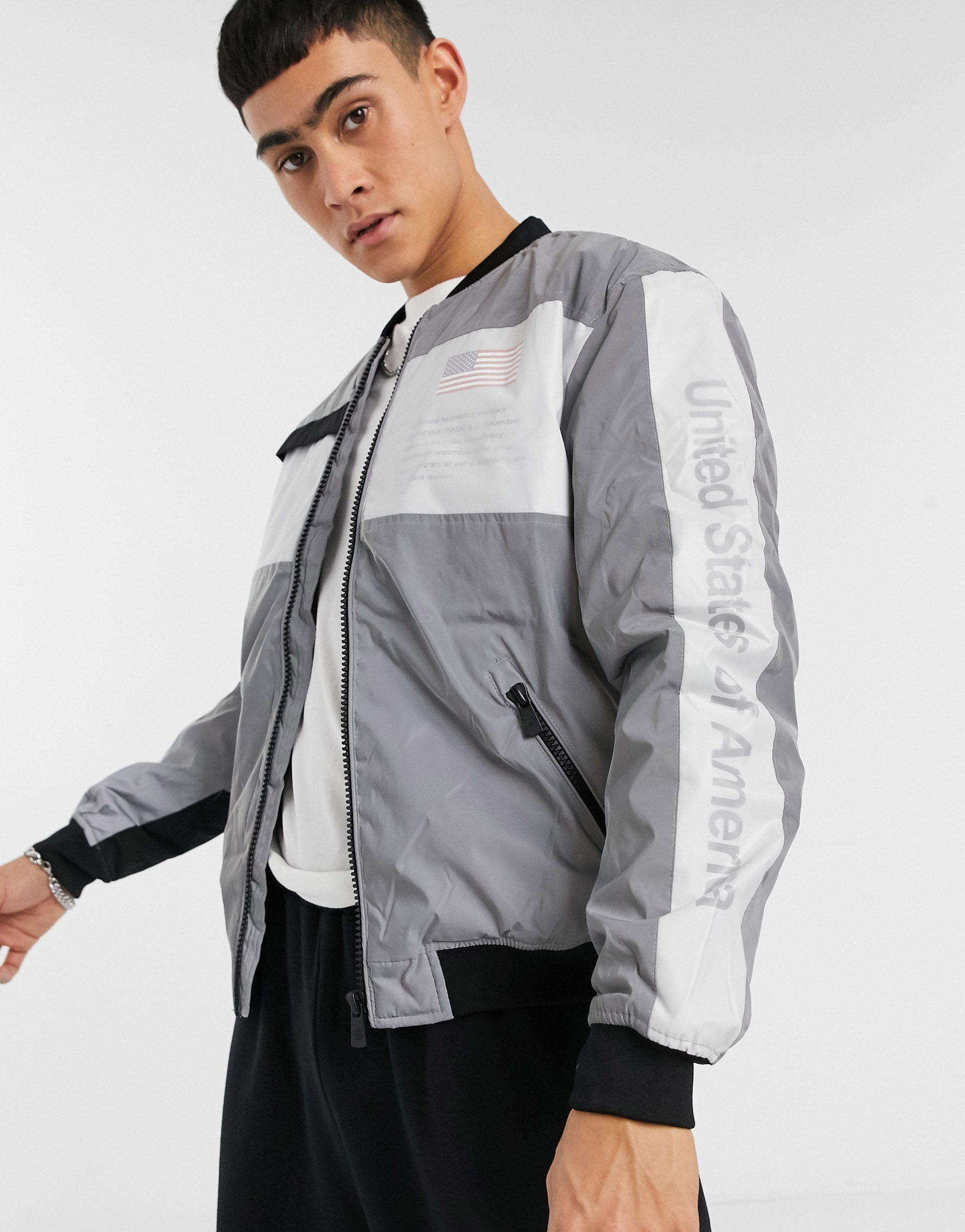 pull and bear bomber jacket