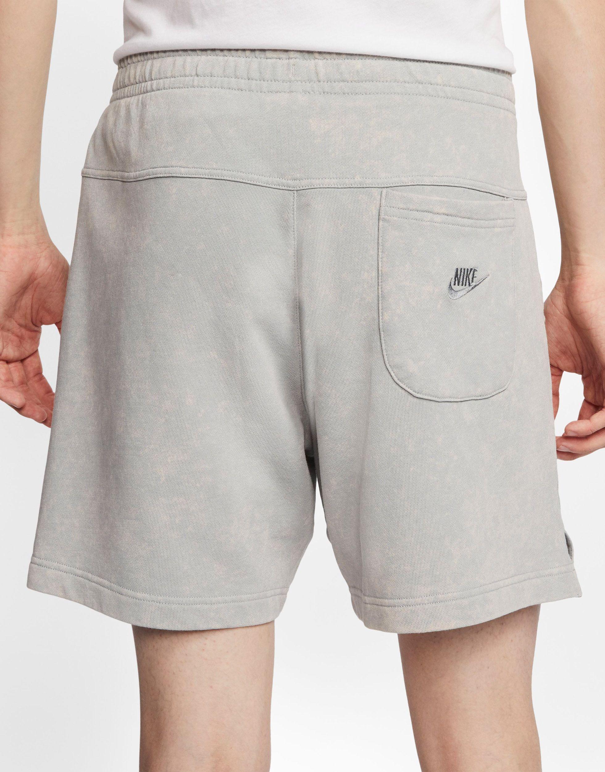 Nike Just Do It Washed Shorts in Gray for Men | Lyst