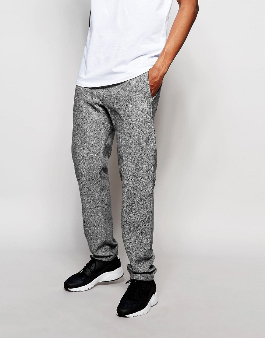 Champion Cotton Joggers With With Logo In Grey Melange in ...