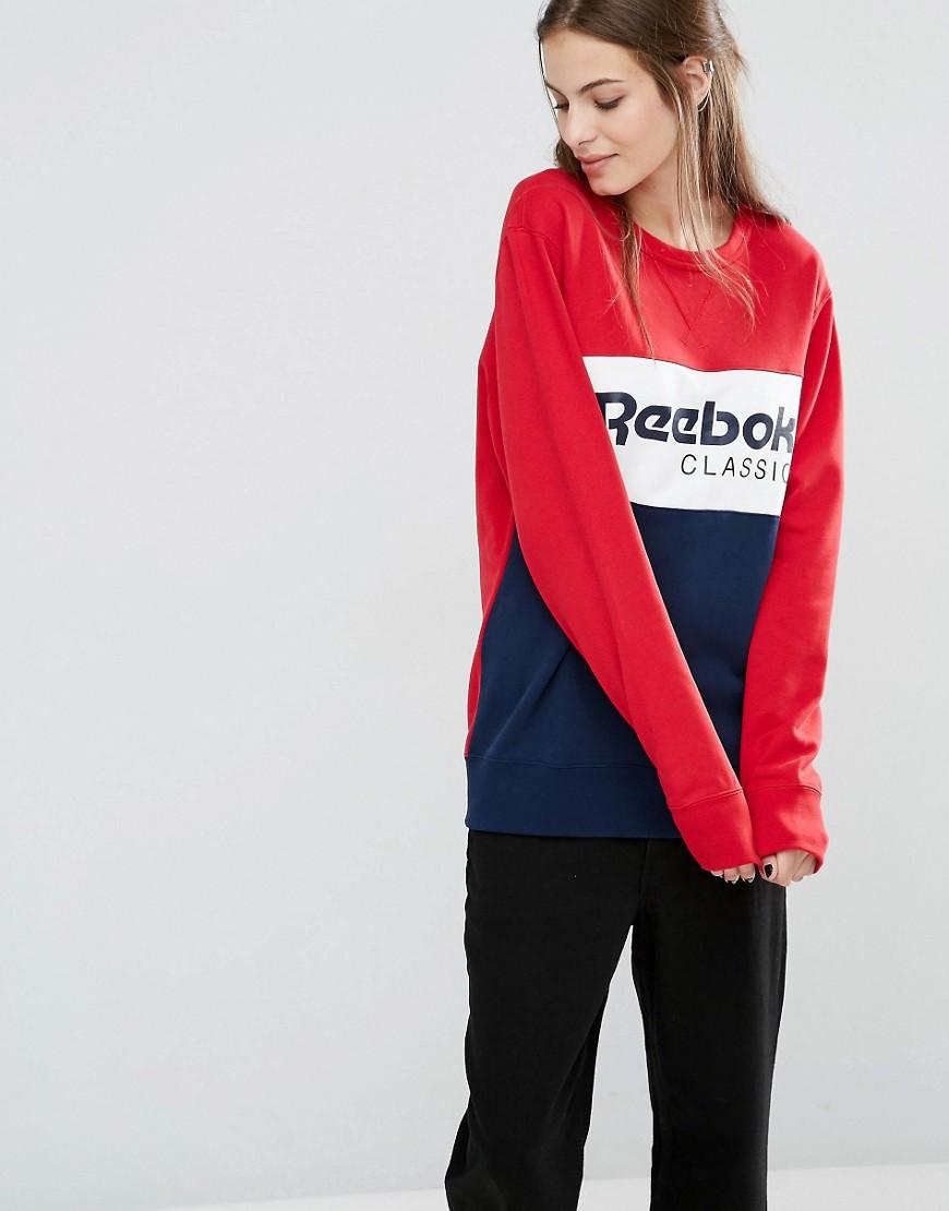 reebok classic sweatshirt womens