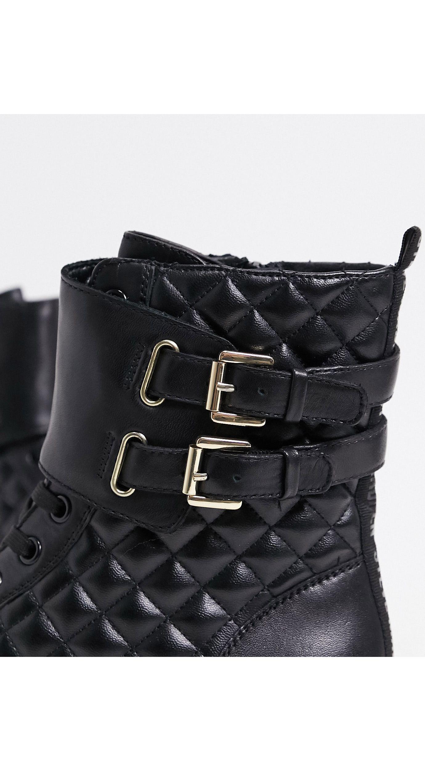 steve madden quilted booties