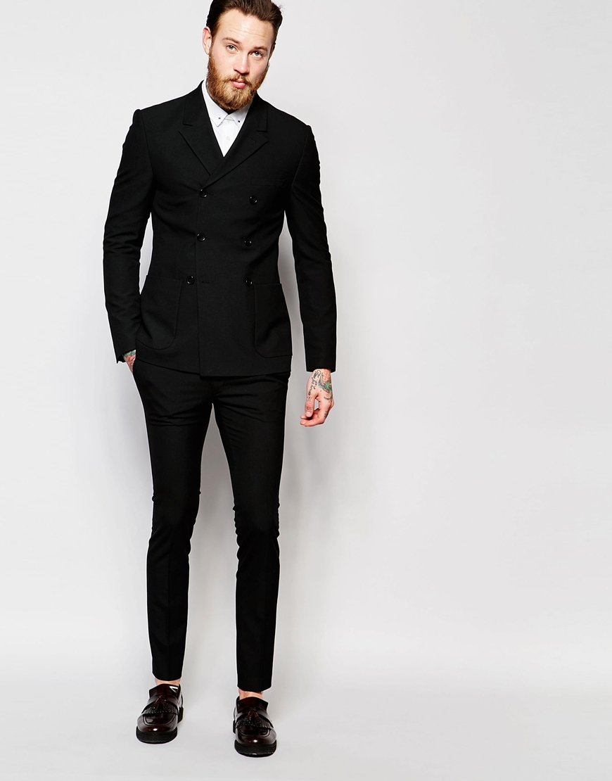 Discover men's Skinny fit suits with ASOS. From black skinny suits & gray suits. Choose between edgy suit jackets & suit pants with our mix & match options.