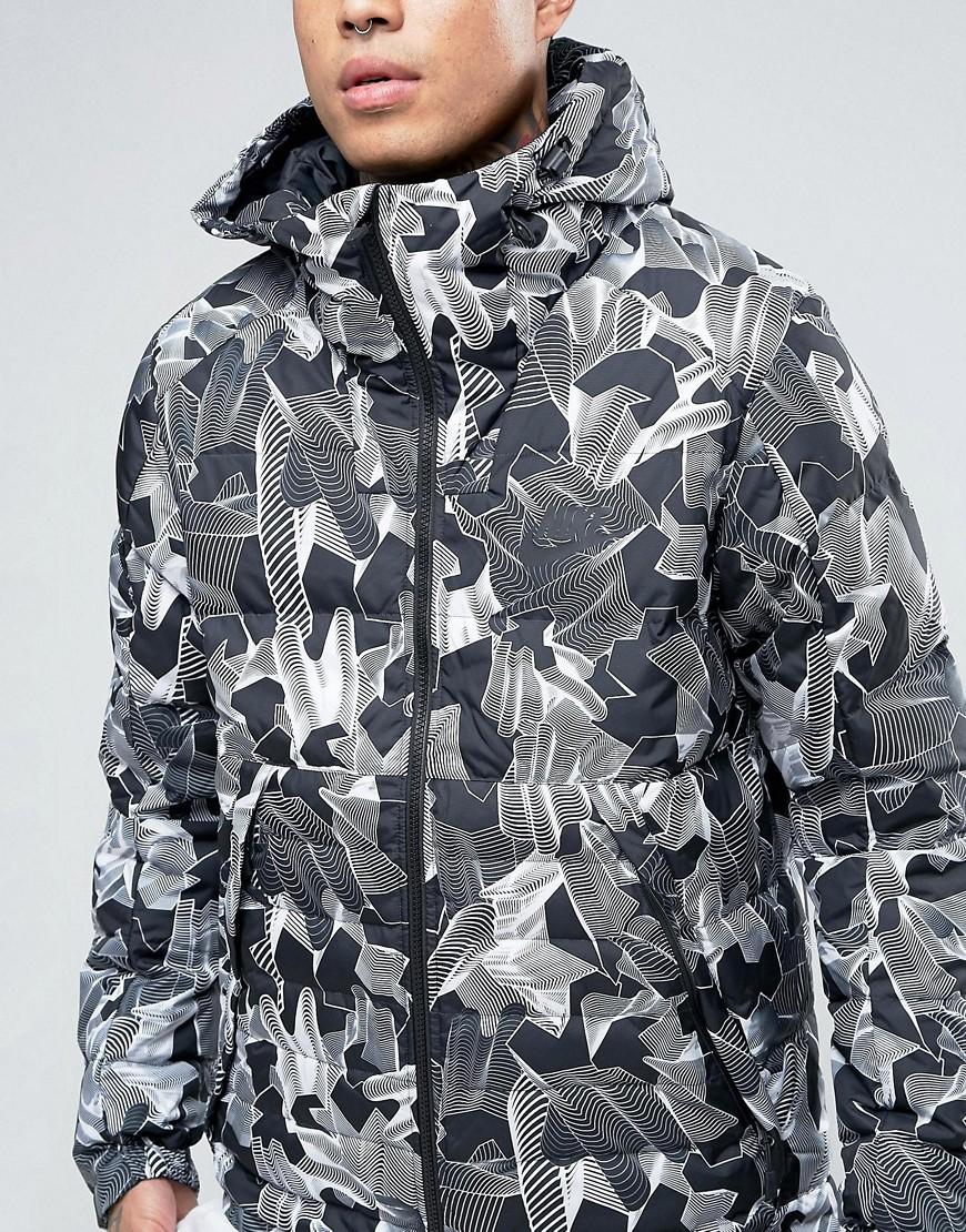 nike padded jacket with hood