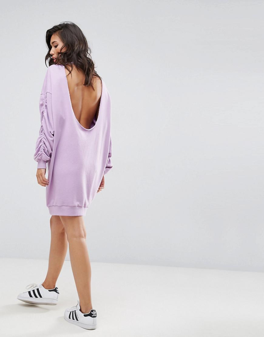 asos open back sweater