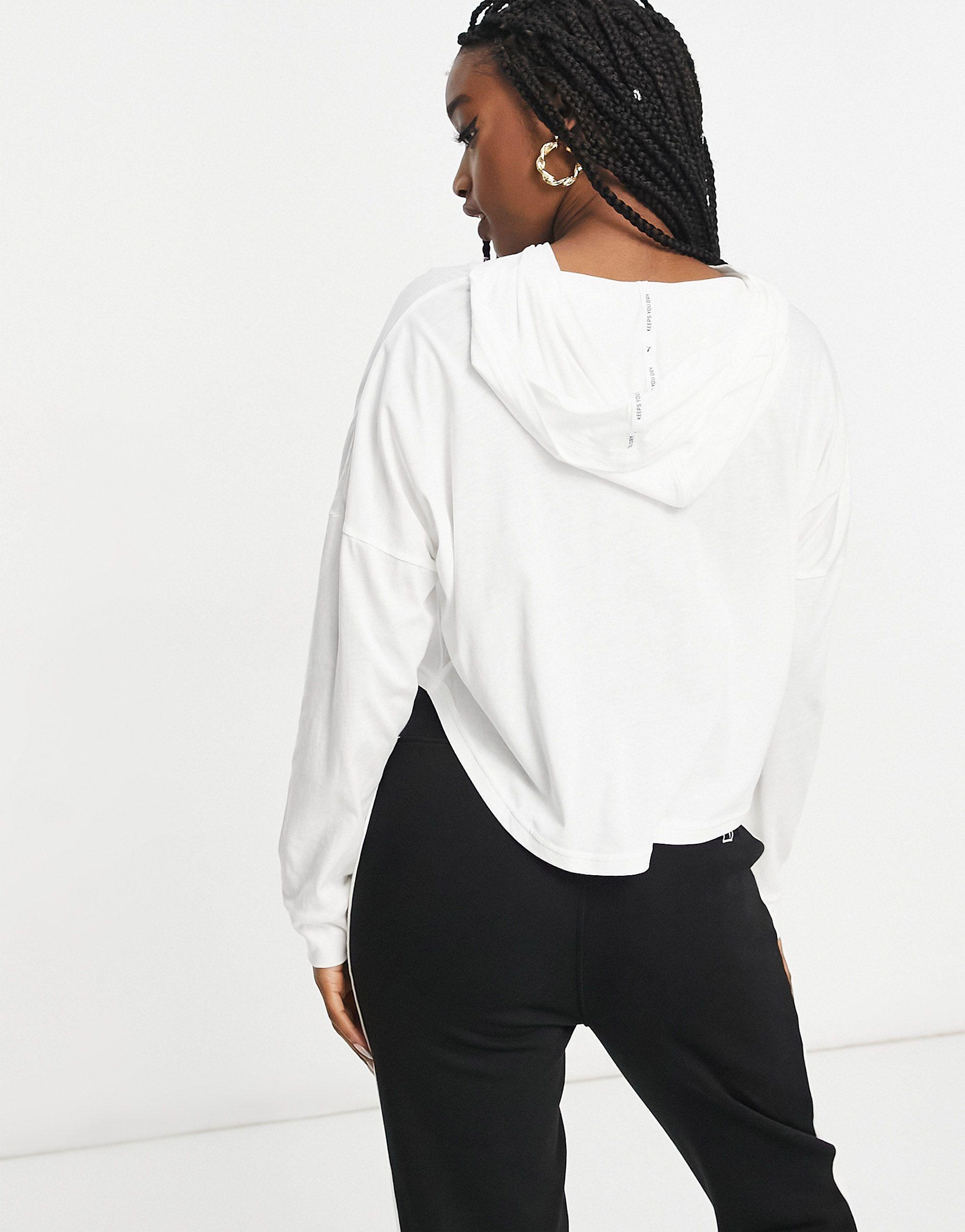 puma crop top hoodie