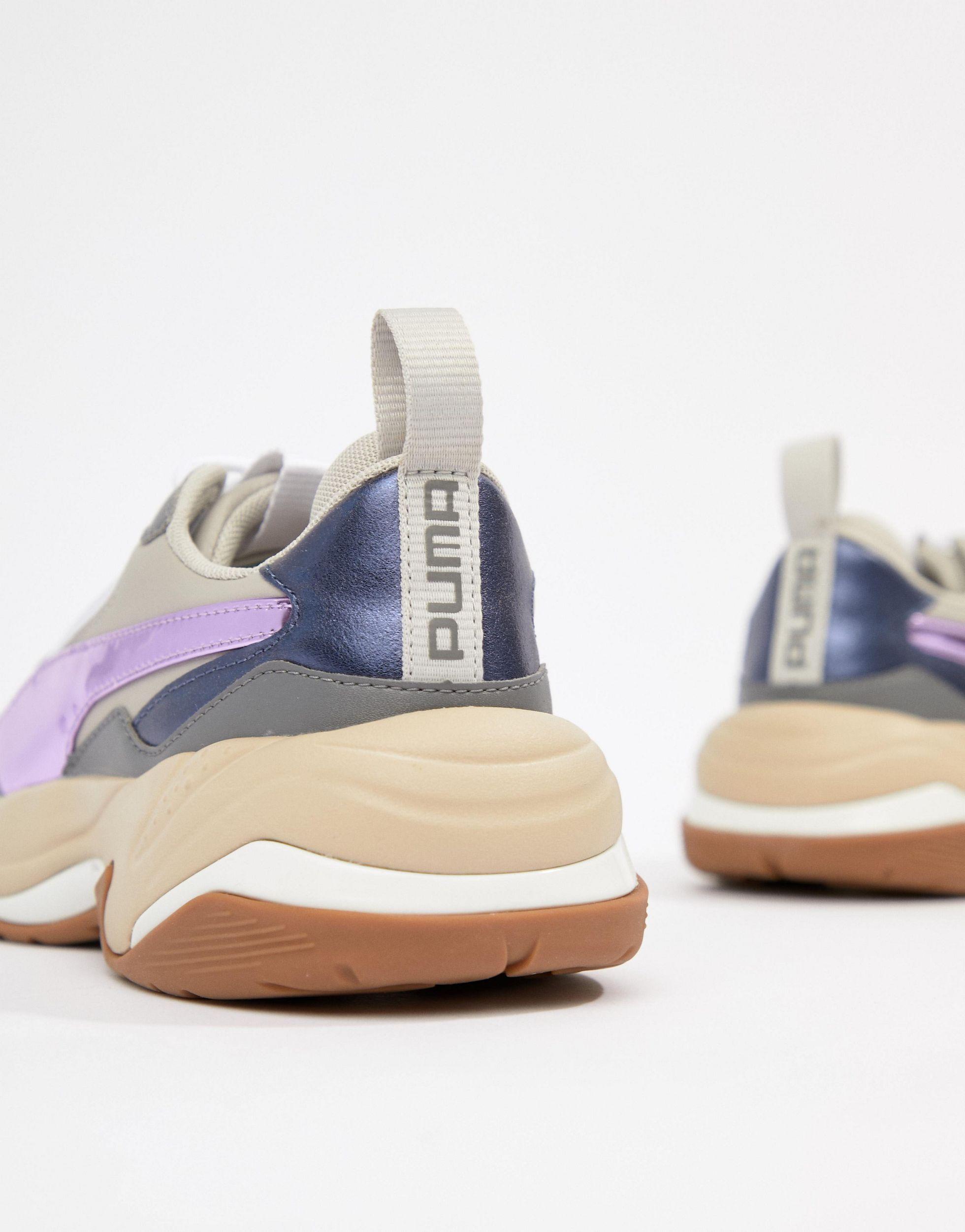 puma thunder electric femme brun