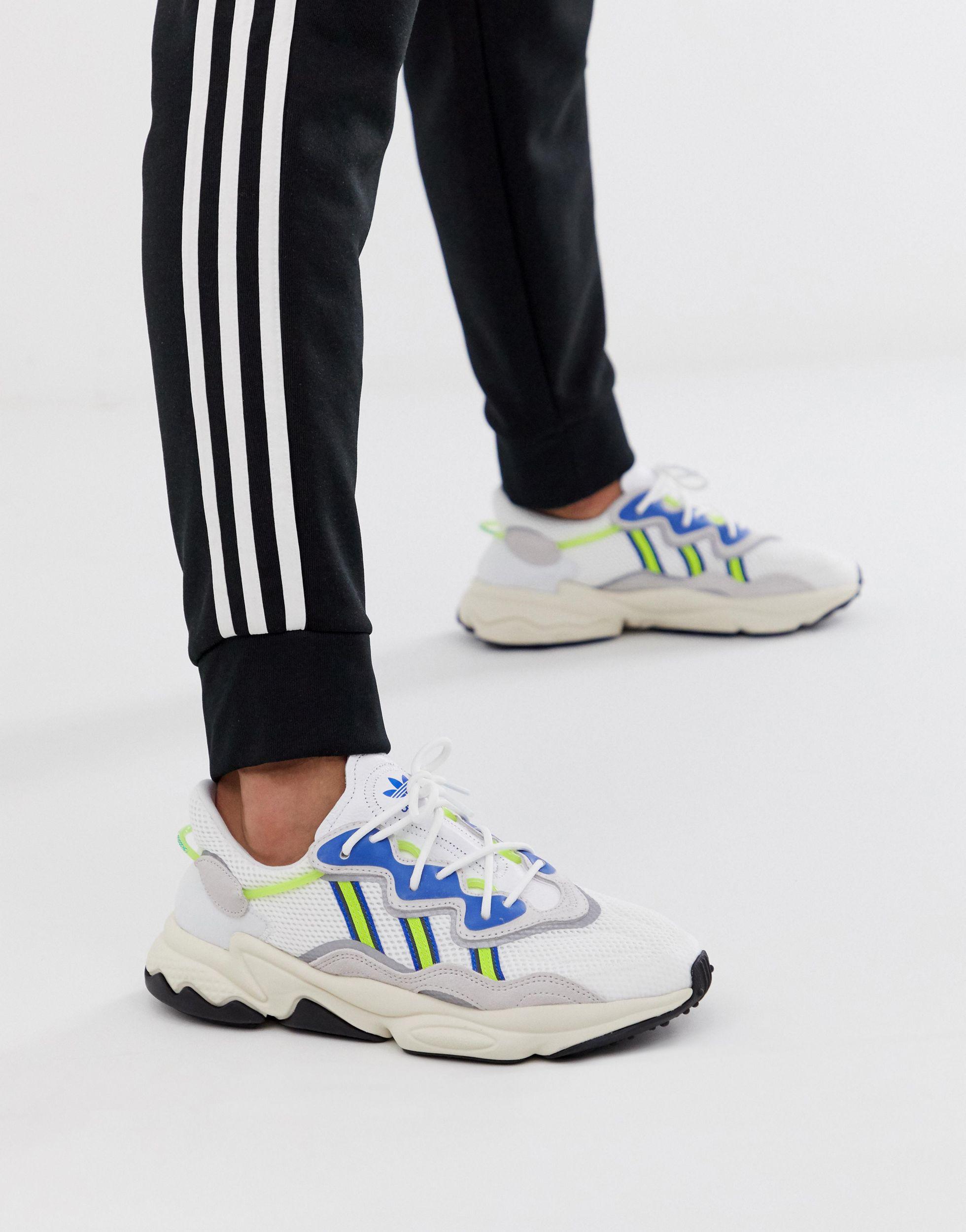 adidas originals ozweego sneakers in white